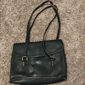 Small/Medium Coach Leather Shoulder Purse